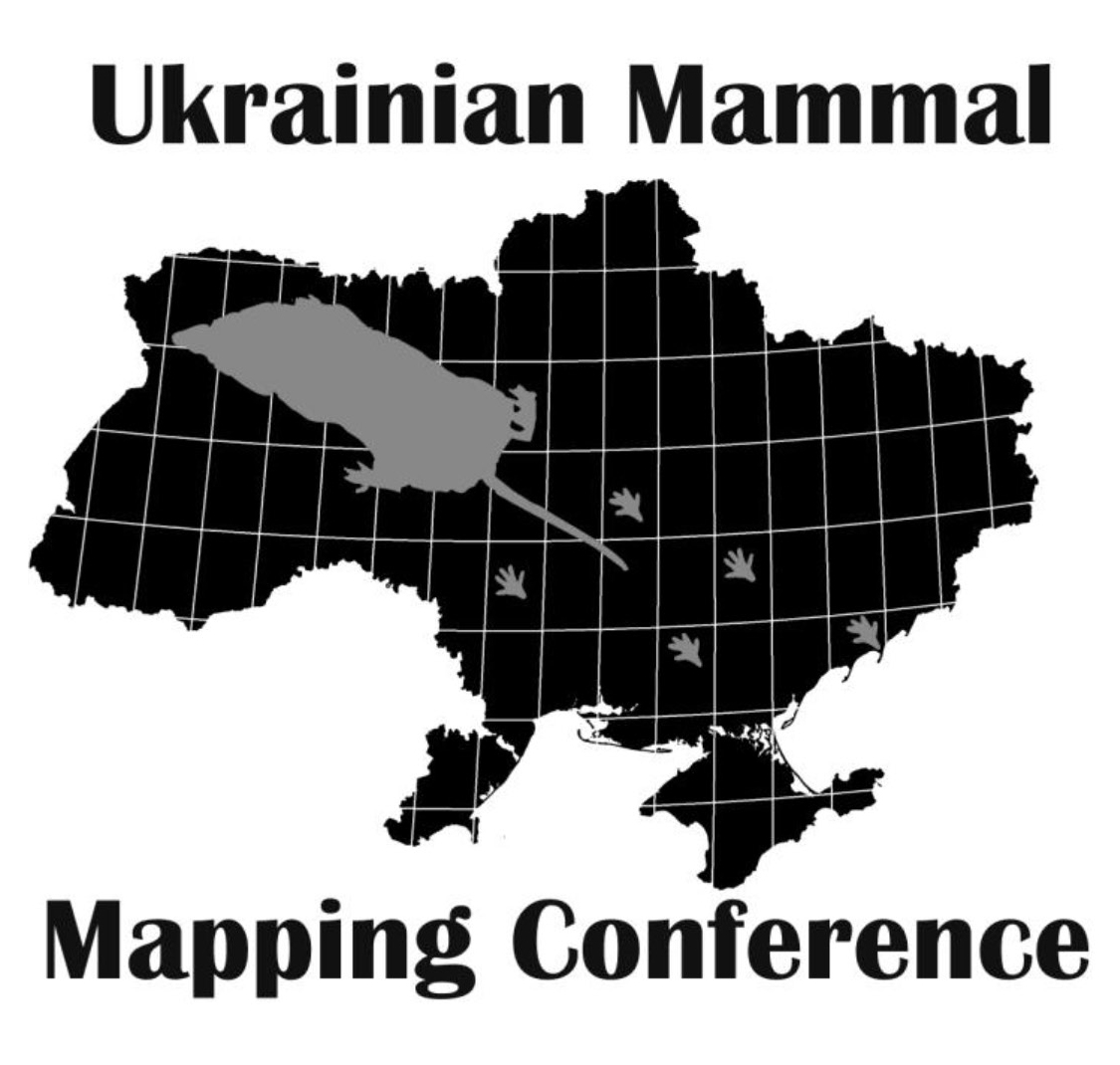 Logo Ukrainian Mammal Mapping Conference