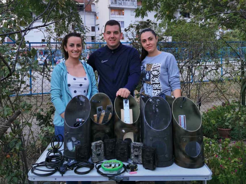 The Wildlife Montenegro team (Photo: Jeffrey Peereboom)